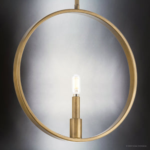 Urban Ambiance - Pendant - UHP4486 Modern Farmhouse Indoor Pendant, 15 - 1/2''H x 1 - 3/8