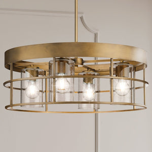 Urban Ambiance - Chandelier - UHP4492 Modern Indoor Chandelier, 9''H x 23 - 3/4