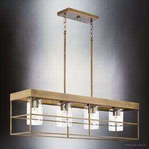 Urban Ambiance - Chandelier - UHP4494 Modern Indoor Chandelier, 11 - 1/4''H x 9 - 3/8
