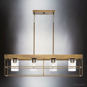 Urban Ambiance - Chandelier - UHP4494 Modern Indoor Chandelier, 11 - 1/4''H x 9 - 3/8