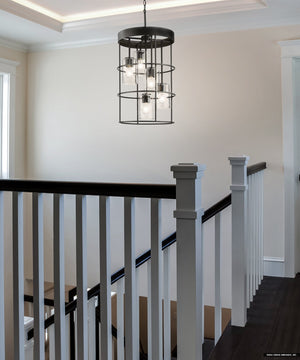 Urban Ambiance - Chandelier - UHP4499 Modern Indoor Chandelier, 23 - 5/8''H x 15 - 1/2