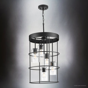 Urban Ambiance - Chandelier - UHP4499 Modern Indoor Chandelier, 23 - 5/8''H x 15 - 1/2