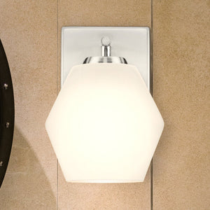 Urban Ambiance - Bath Light - UHP4510 Mid Century Modern Indoor Bath Light, 8''H x 7
