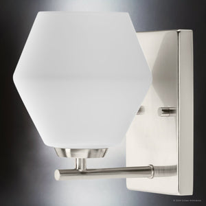 Urban Ambiance - Bath Light - UHP4510 Mid Century Modern Indoor Bath Light, 8''H x 7
