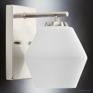 Urban Ambiance - Bath Light - UHP4510 Mid Century Modern Indoor Bath Light, 8''H x 7