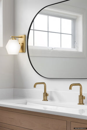 Urban Ambiance - Bath Light - UHP4511 Mid Century Modern Indoor Bath Light, 8''H x 7