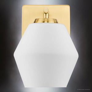 Urban Ambiance - Bath Light - UHP4511 Mid Century Modern Indoor Bath Light, 8''H x 7