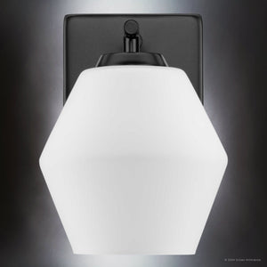 Urban Ambiance - Bath Light - UHP4512 Mid Century Modern Indoor Bath Light, 8''H x 7