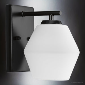 Urban Ambiance - Bath Light - UHP4512 Mid Century Modern Indoor Bath Light, 8''H x 7