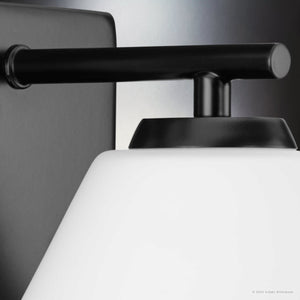 Urban Ambiance - Bath Light - UHP4512 Mid Century Modern Indoor Bath Light, 8''H x 7