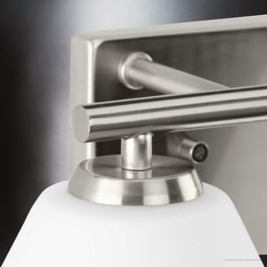Urban Ambiance - Bath Light - UHP4513 Mid Century Modern Indoor Bath Light, 7 - 1/2''H x 7