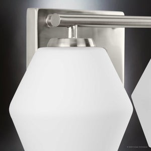 Urban Ambiance - Bath Light - UHP4513 Mid Century Modern Indoor Bath Light, 7 - 1/2''H x 7