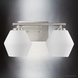 Urban Ambiance - Bath Light - UHP4513 Mid Century Modern Indoor Bath Light, 7 - 1/2''H x 7