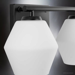 Urban Ambiance - Bath Light - UHP4515 Mid Century Modern Indoor Bath Light, 7 - 1/2''H x 7