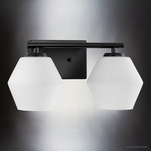 Urban Ambiance - Bath Light - UHP4515 Mid Century Modern Indoor Bath Light, 7 - 1/2''H x 7