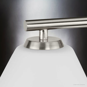 Urban Ambiance - Bath Light - UHP4516 Mid Century Modern Indoor Bath Light, 7 - 1/2''H x 7