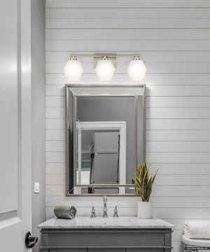 Urban Ambiance - Bath Light - UHP4516 Mid Century Modern Indoor Bath Light, 7 - 1/2''H x 7