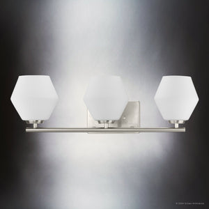 Urban Ambiance - Bath Light - UHP4516 Mid Century Modern Indoor Bath Light, 7 - 1/2''H x 7
