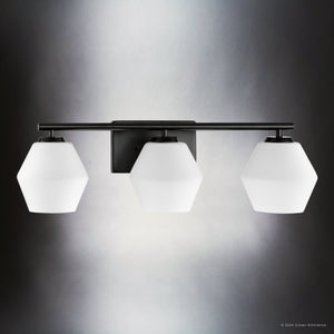 Urban Ambiance - Bath Light - UHP4518 Mid Century Modern Indoor Bath Light, 7 - 1/2''H x 7