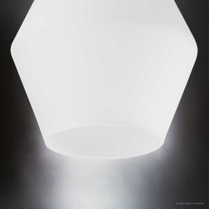 Urban Ambiance - Bath Light - UHP4518 Mid Century Modern Indoor Bath Light, 7 - 1/2''H x 7