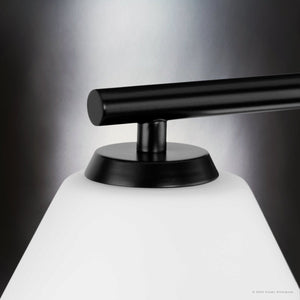Urban Ambiance - Bath Light - UHP4518 Mid Century Modern Indoor Bath Light, 7 - 1/2''H x 7