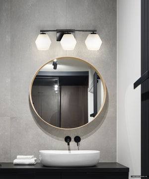 Urban Ambiance - Bath Light - UHP4518 Mid Century Modern Indoor Bath Light, 7 - 1/2''H x 7