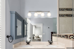 Urban Ambiance - Bath Light - UHP4519 Mid Century Modern Indoor Bath Light, 7 - 1/2''H x 7
