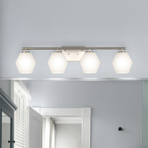 Urban Ambiance - Bath Light - UHP4519 Mid Century Modern Indoor Bath Light, 7 - 1/2''H x 7