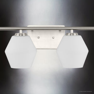 Urban Ambiance - Bath Light - UHP4519 Mid Century Modern Indoor Bath Light, 7 - 1/2''H x 7