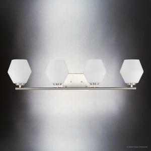 Urban Ambiance - Bath Light - UHP4519 Mid Century Modern Indoor Bath Light, 7 - 1/2''H x 7
