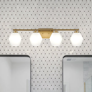 Urban Ambiance - Bath Light - UHP4520 Mid Century Modern Indoor Bath Light, 7 - 1/2''H x 7
