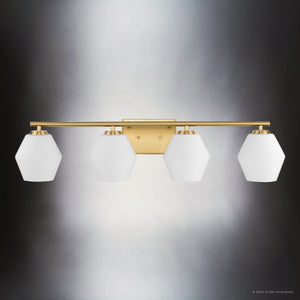 Urban Ambiance - Bath Light - UHP4520 Mid Century Modern Indoor Bath Light, 7 - 1/2''H x 7