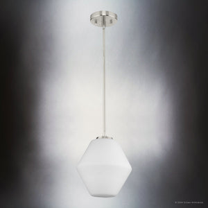 Urban Ambiance - Pendant - UHP4522 Mid - Century Modern Indoor Pendant, 11 - 1/2''H x 10