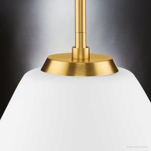 Urban Ambiance - Pendant - UHP4523 Mid - Century Modern Indoor Pendant, 11 - 1/2''H x 10