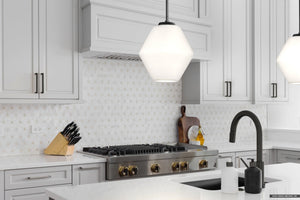 Urban Ambiance - Pendant - UHP4524 Mid - Century Modern Indoor Pendant, 11 - 1/2''H x 10