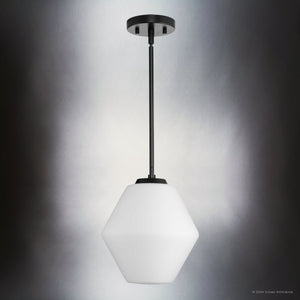 Urban Ambiance - Pendant - UHP4524 Mid - Century Modern Indoor Pendant, 11 - 1/2''H x 10