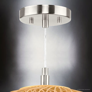 Urban Ambiance - Pendant - UHP4530 Natural Indoor Pendant, 14''H x 10
