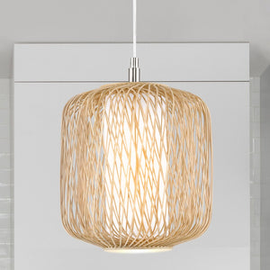 Urban Ambiance - Pendant - UHP4530 Natural Indoor Pendant, 14''H x 10