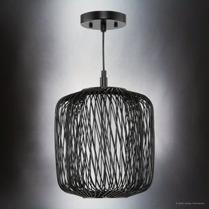 Urban Ambiance - Pendant - UHP4531 Natural Indoor Pendant, 14''H x 10