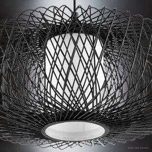 Urban Ambiance - Pendant - UHP4533 Natural Indoor Pendant, 10''H x 16