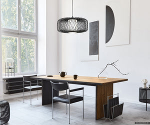 Urban Ambiance - Pendant - UHP4535 Natural Indoor Pendant, 12''H x 22
