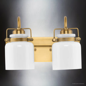 Urban Ambiance - Bath Light - UHP4544 Transitional Indoor Bath Light, 9 - 1/8''H x 7 - 1/8
