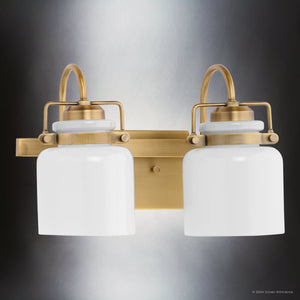 Urban Ambiance - Bath Light - UHP4544 Transitional Indoor Bath Light, 9 - 1/8''H x 7 - 1/8