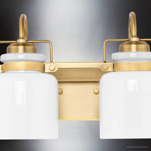 Urban Ambiance - Bath Light - UHP4550 Transitional Indoor Bath Light, 9 - 1/8''H x 7 - 1/8