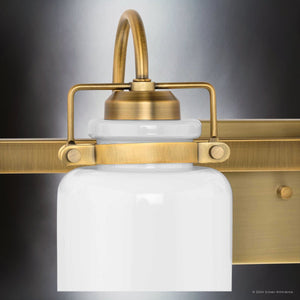 Urban Ambiance - Bath Light - UHP4550 Transitional Indoor Bath Light, 9 - 1/8''H x 7 - 1/8