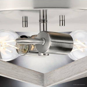 Urban Ambiance - Ceiling Light - UHP4560 Modern Indoor Ceiling Light, 5 - 1/2''H x 15