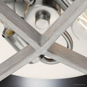 Urban Ambiance - Ceiling Light - UHP4560 Modern Indoor Ceiling Light, 5 - 1/2''H x 15
