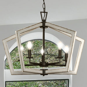 Urban Ambiance - Chandelier - UHP4563 Modern Indoor Chandelier, 19 - 1/4''H x 28