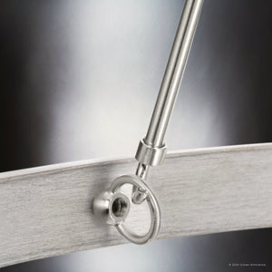 Urban Ambiance - Chandelier - UHP4564 Modern Indoor Chandelier, 28 - 1/4''H x 30