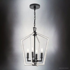 Urban Ambiance - Chandelier - UHP4567 Modern Indoor Chandelier, 18 - 3/8''H x 14 - 1/4